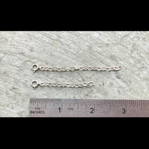 925 Sterling Silver 14k Gold Filled Extender Chain